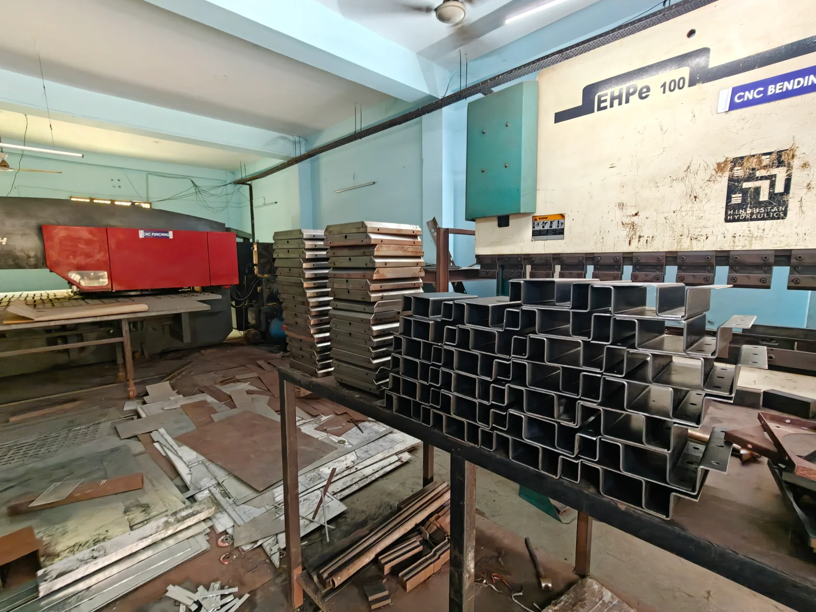 CNC bending of sheet metal